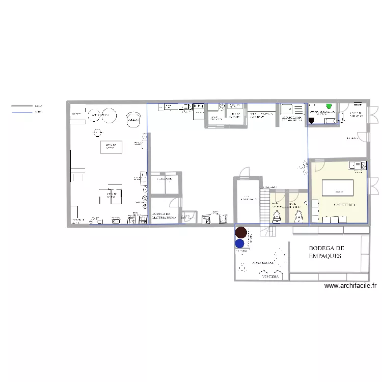 CINNAPAN. Floor plan with 