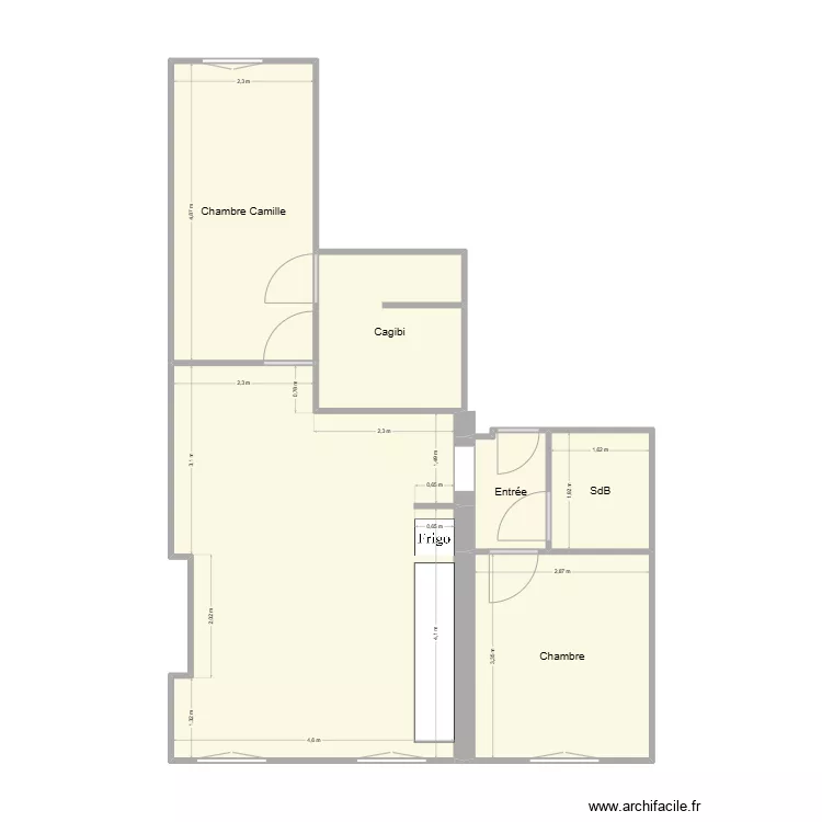 Home fixes. Floor plan with 