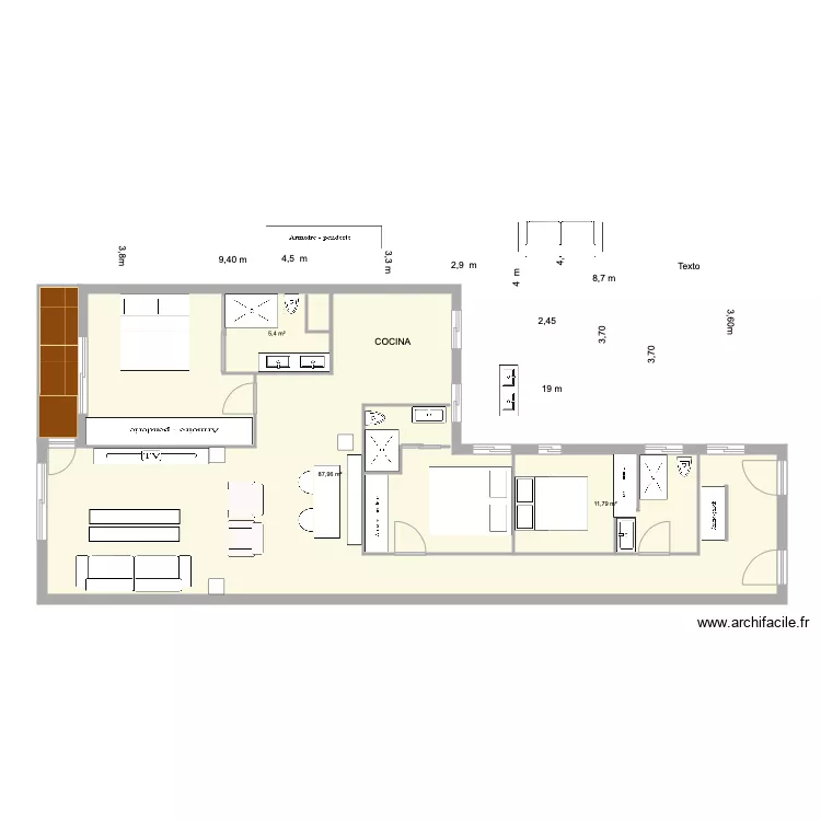 lagasca 27 estado ref4. Floor plan with 