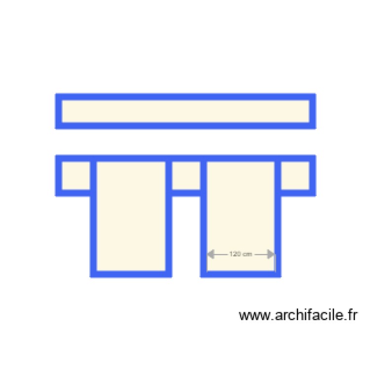 twins. Floor plan with 0 room and 0 m2
