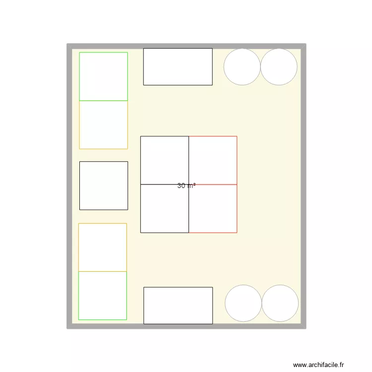 Toner 2. Floor plan with 