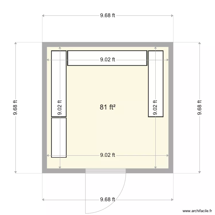 Emory snake. Floor plan with Emory snake. Floor plan with