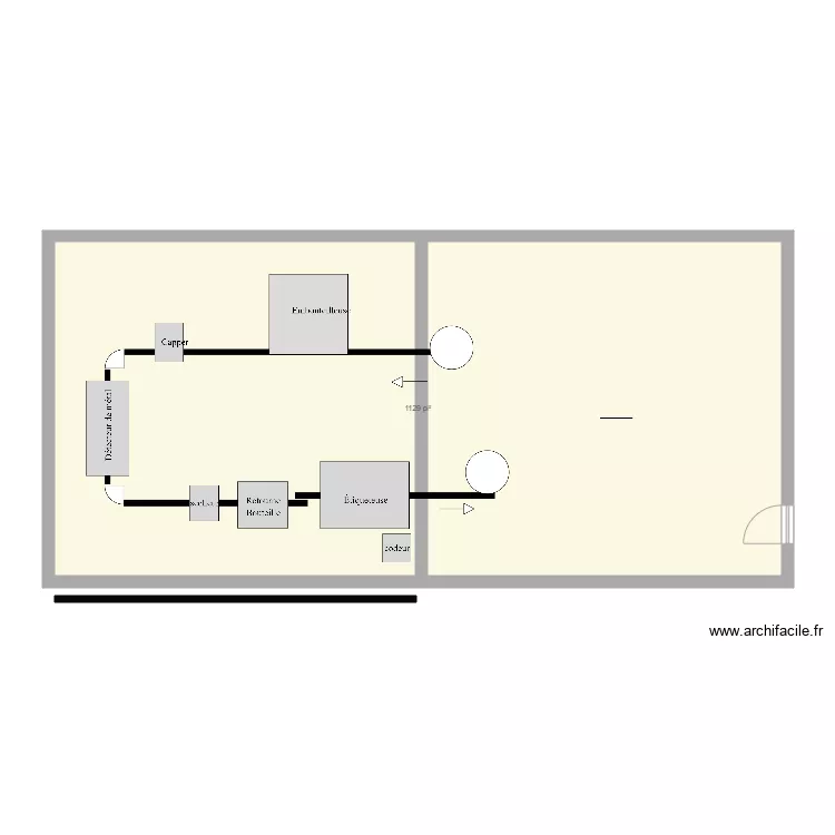 layhout 2020. Floor plan with 