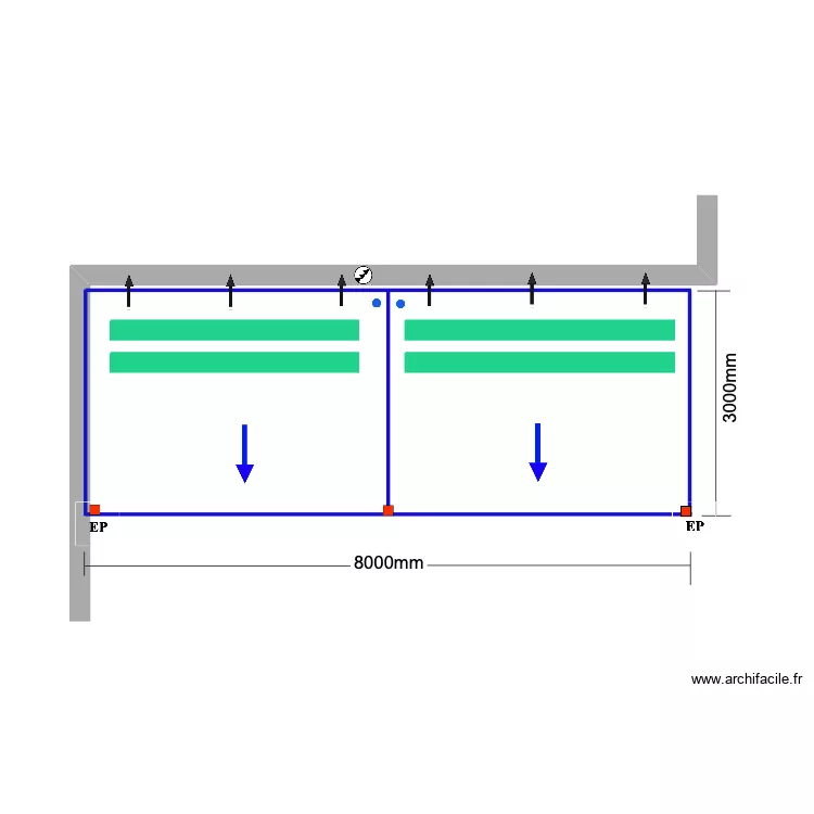 DESGOUTE. Floor plan with DESGOUTE. Floor plan with