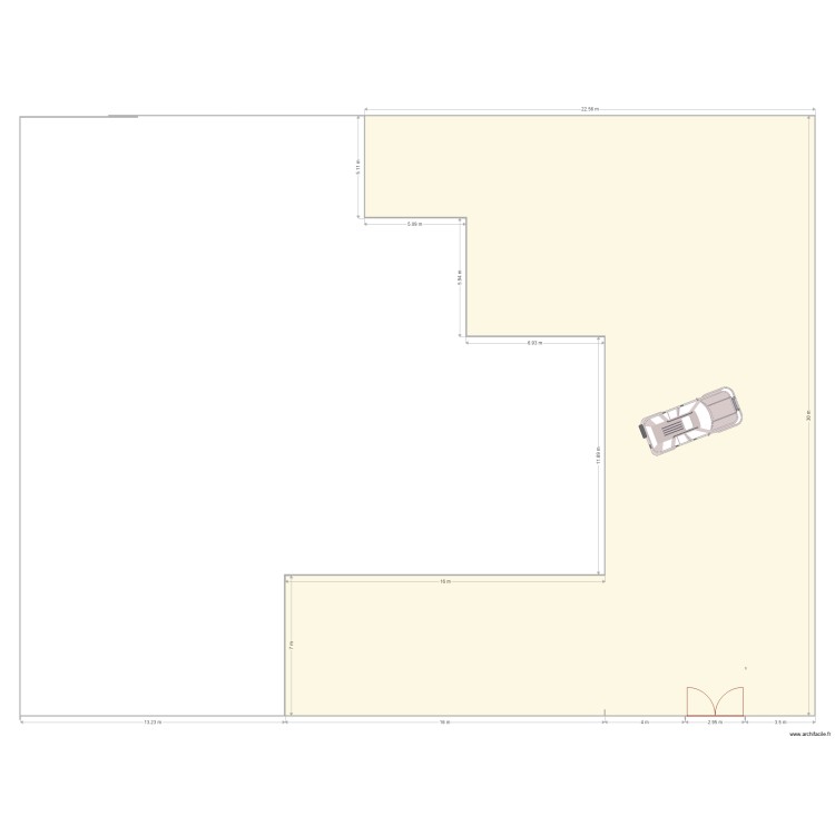parcelle Rutake. Floor plan with 0 room and 0 m2