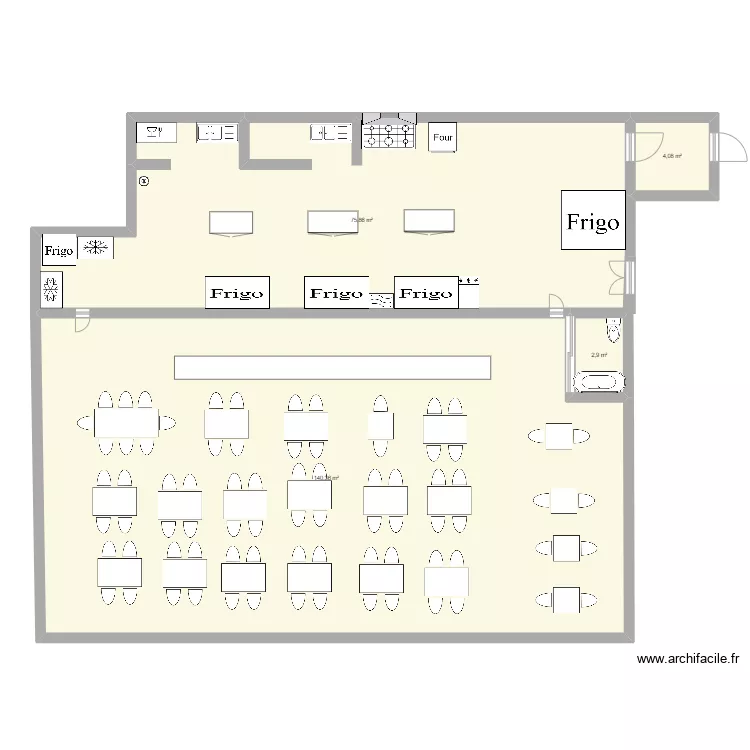 MAXIME. Floor plan with 
