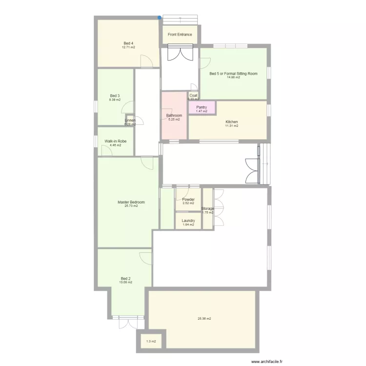 Floor Plan 193 Bobbin Head Road TURRAMURRA V4. Floor plan with 