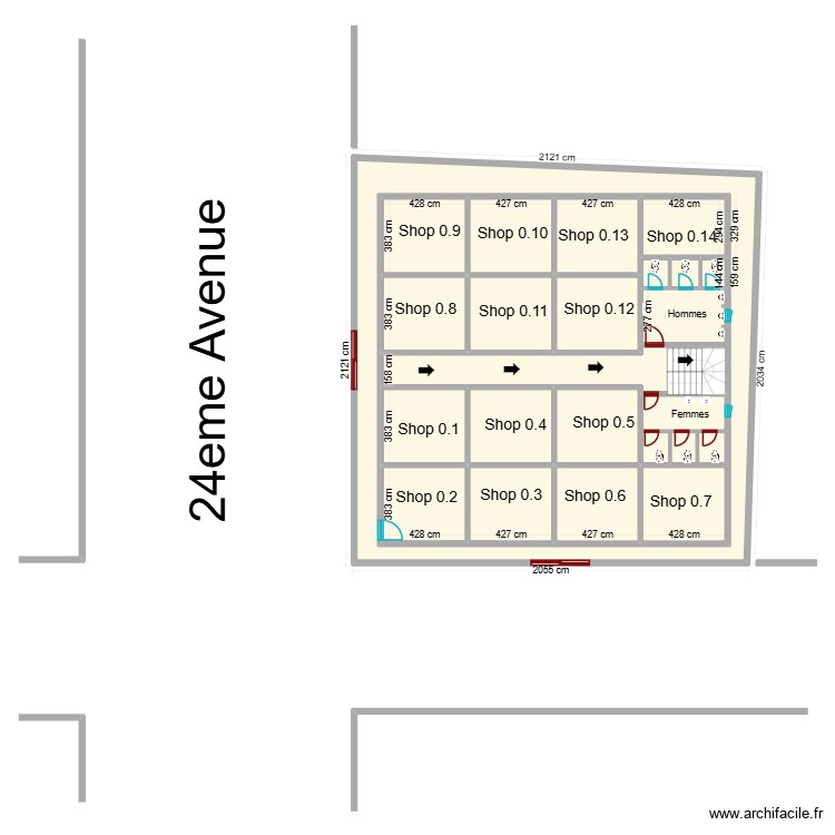 Yannick buyenzi rez de chaussee1820. Floor plan with 0 room and 0 m2