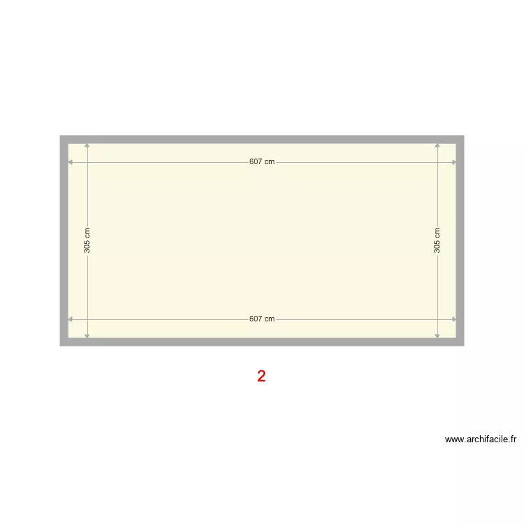 Facade 2. Floor plan with Facade 2. Floor plan with