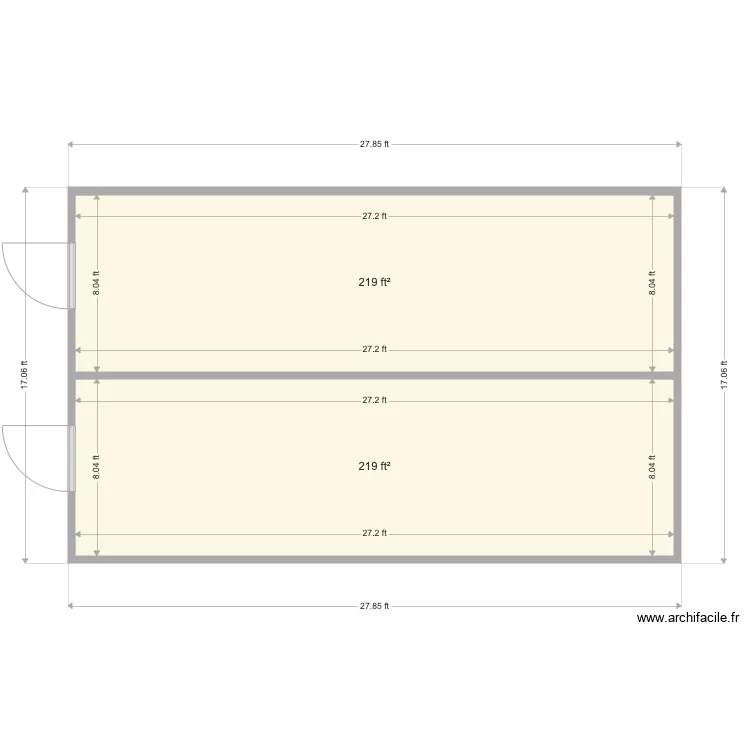 PPD Standards. Floor plan with 