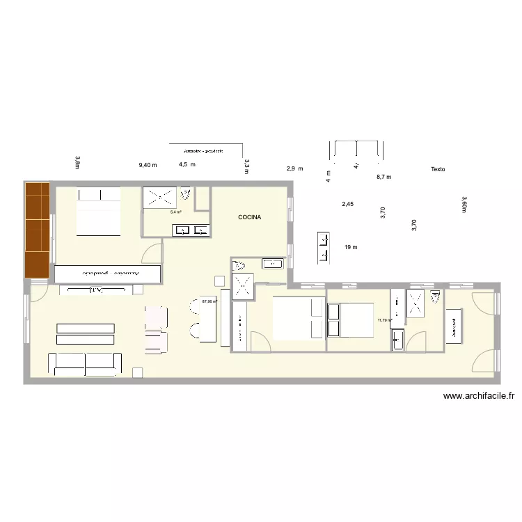 lagasca 27 estado ref3. Floor plan with 