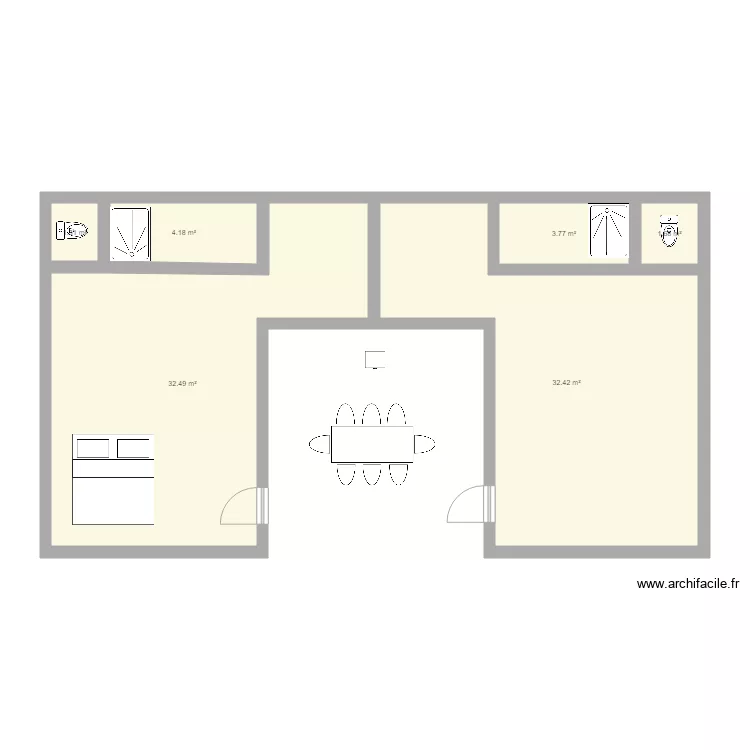 essai. Floor plan with essai. Floor plan with