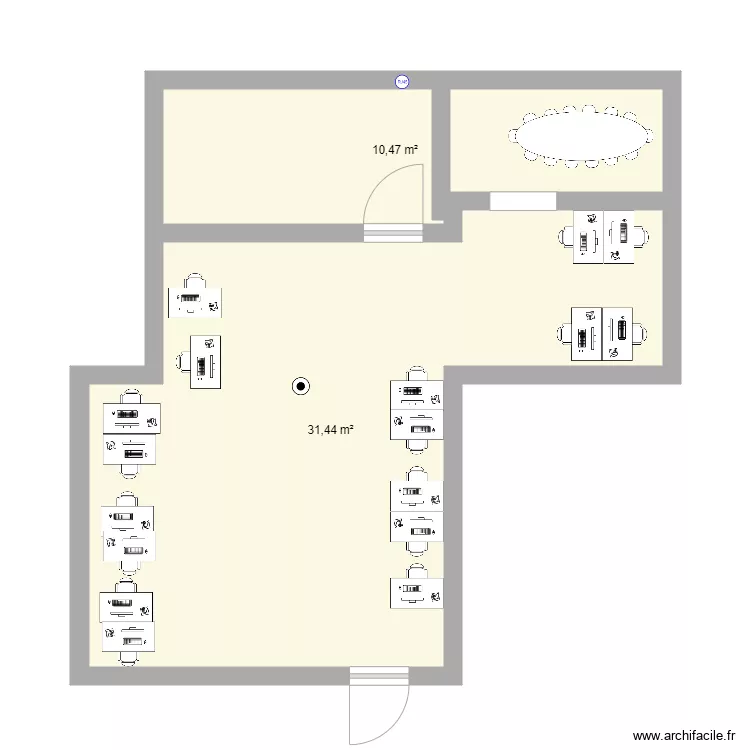 pobocka1. Floor plan with 