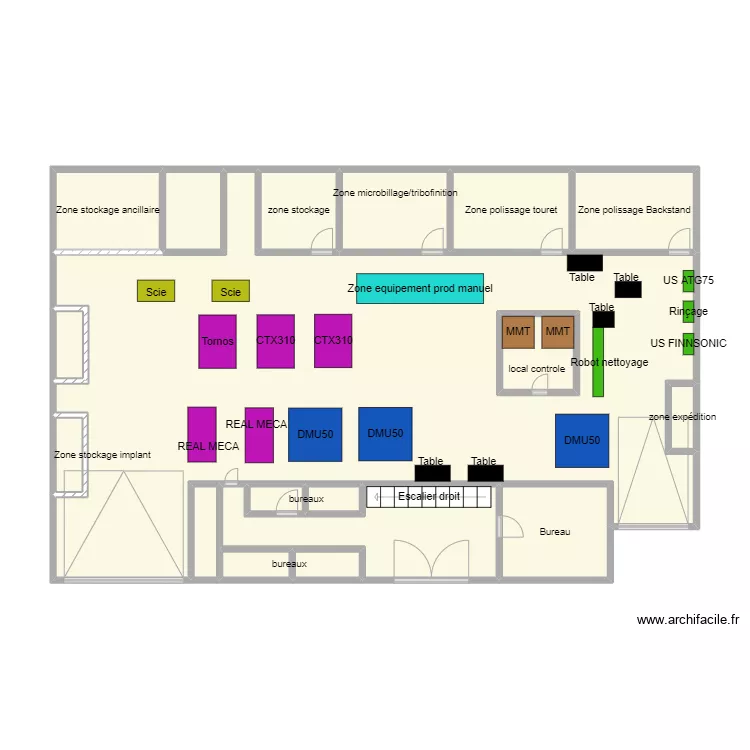 Site C2T. Floor plan with 