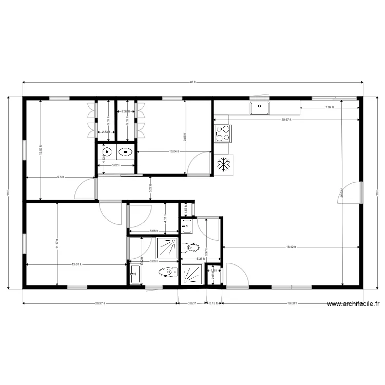 Judy Cleary 1. Floor plan with Judy Cleary 1. Floor plan with