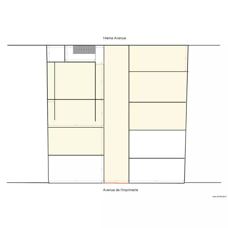 julian Quan appartement Nyakabiga. Floor plan with 
