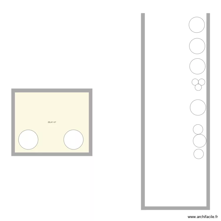 factory. Floor plan with 