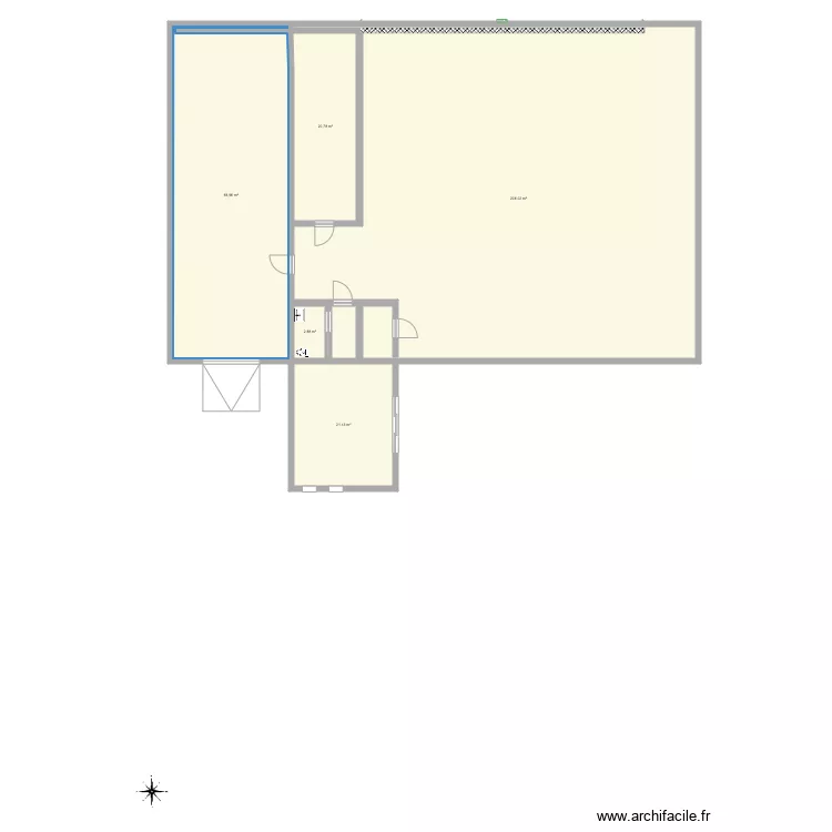 Havelaar grondplan. Floor plan with 