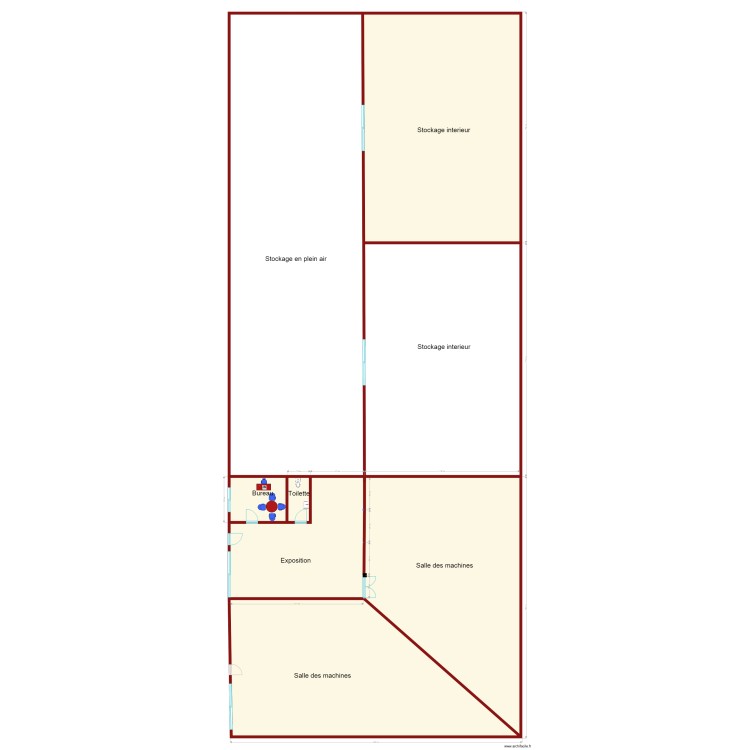hangar260822. Floor plan with 0 room and 0 m2