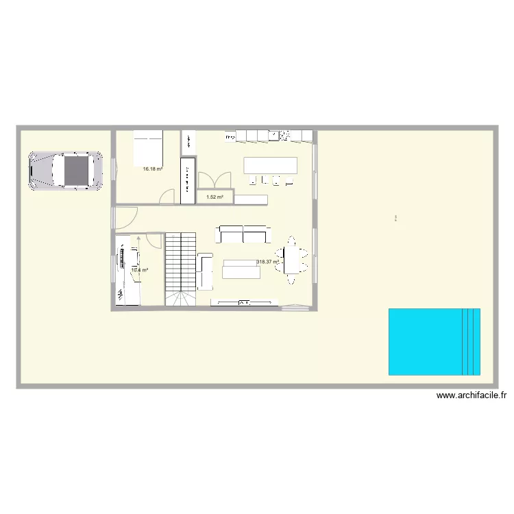 nuestra casa 1. Floor plan with 