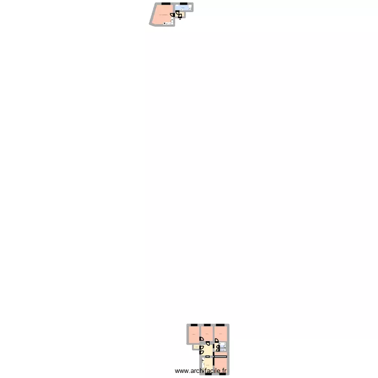Dvoř&aacute;kova 1117/20, byt 8. Floor plan with 23  and 254 m²
