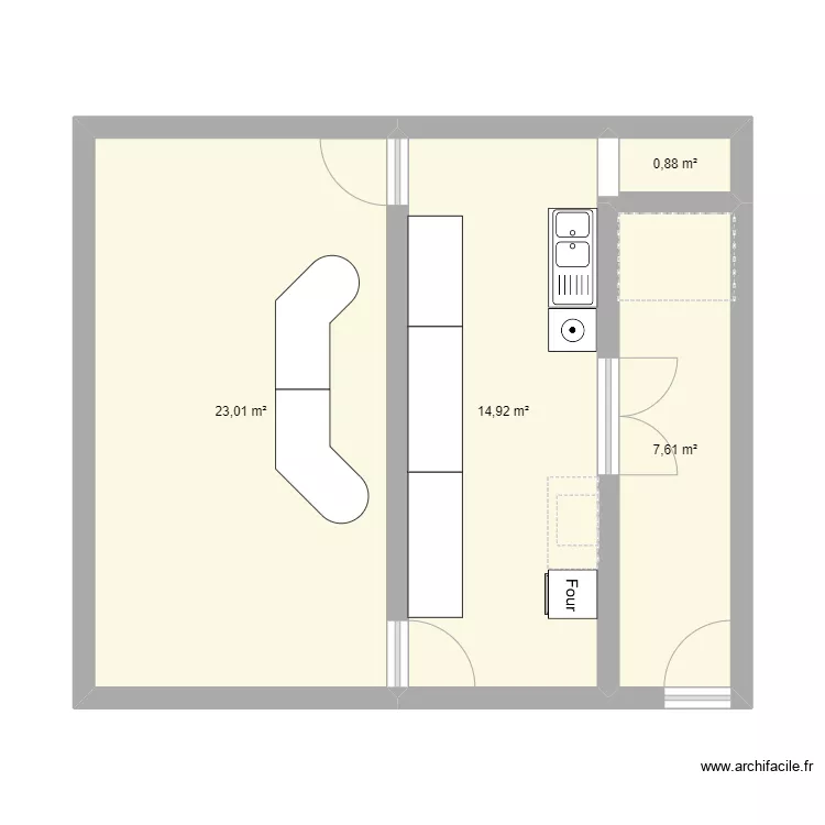 MAXIME bart. Floor plan with 