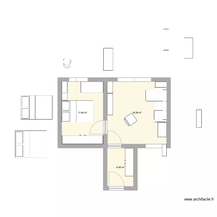 stannew. Floor plan with 