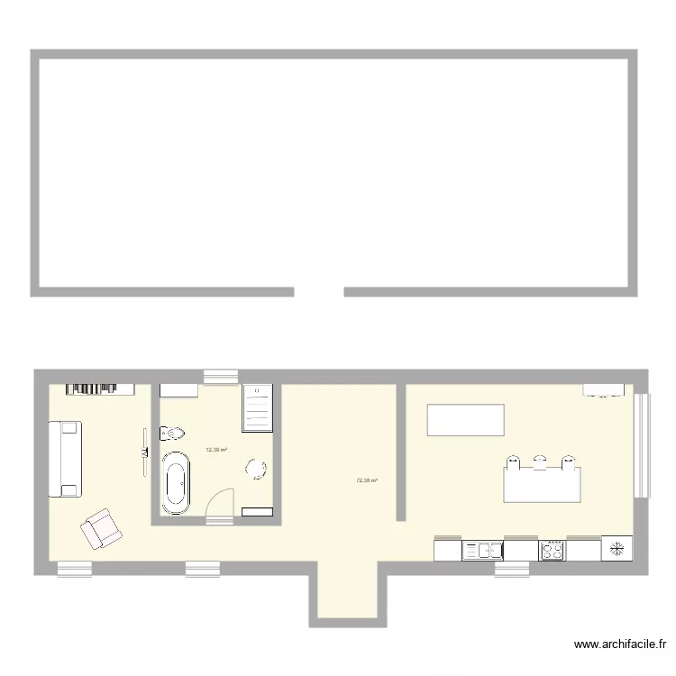 OakCottage3. Floor plan with 