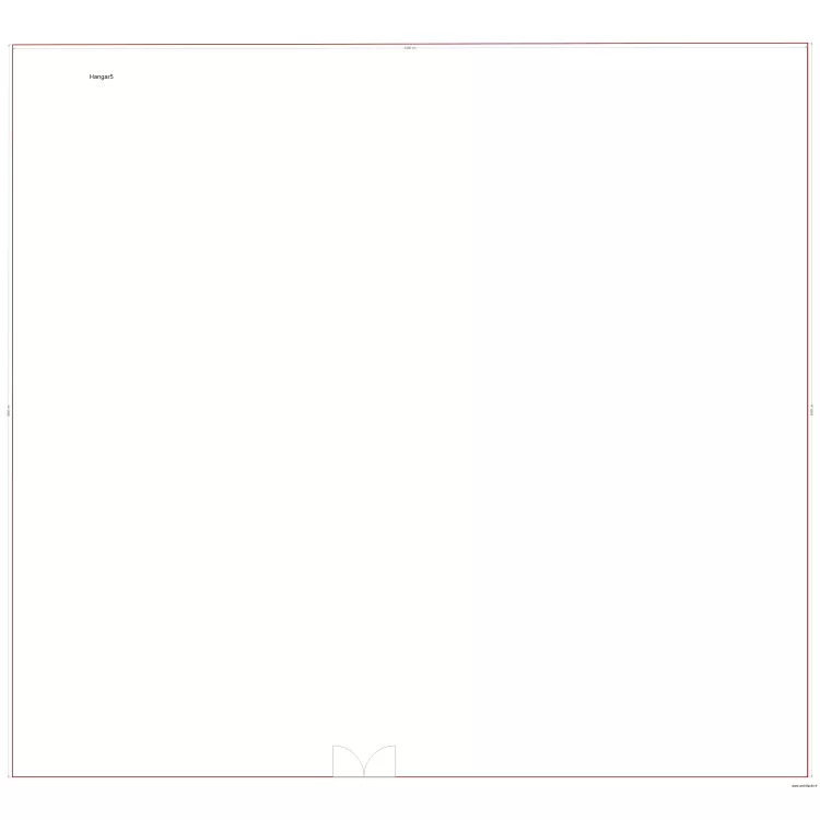 Q10 parcelle. Floor plan with 