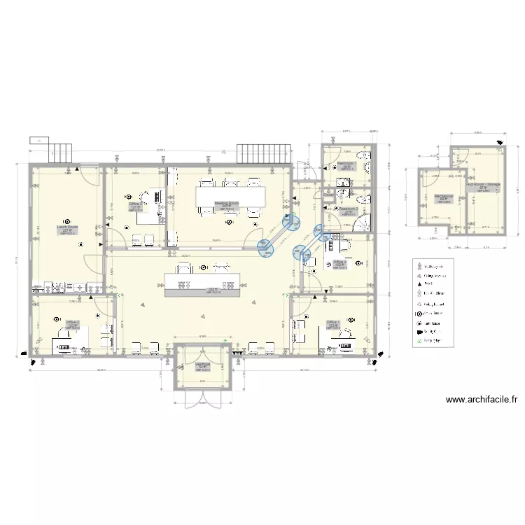 letoffice. Floor plan with letoffice. Floor plan with