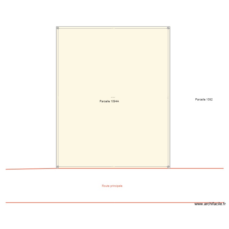 parcelle Kayiranga. Floor plan with 0 room and 0 m2
