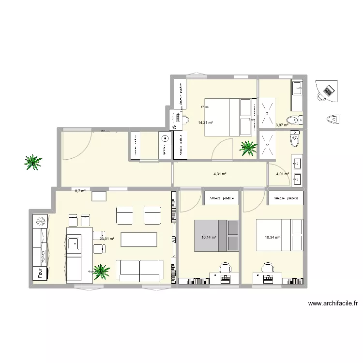 alonso cano cocina a la izquierda (cuarto ppal cama dcha). Floor plan with 
