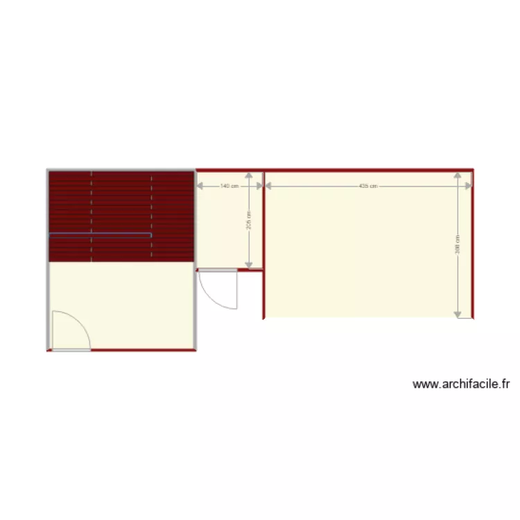 Q10 tuiles. Floor plan with 