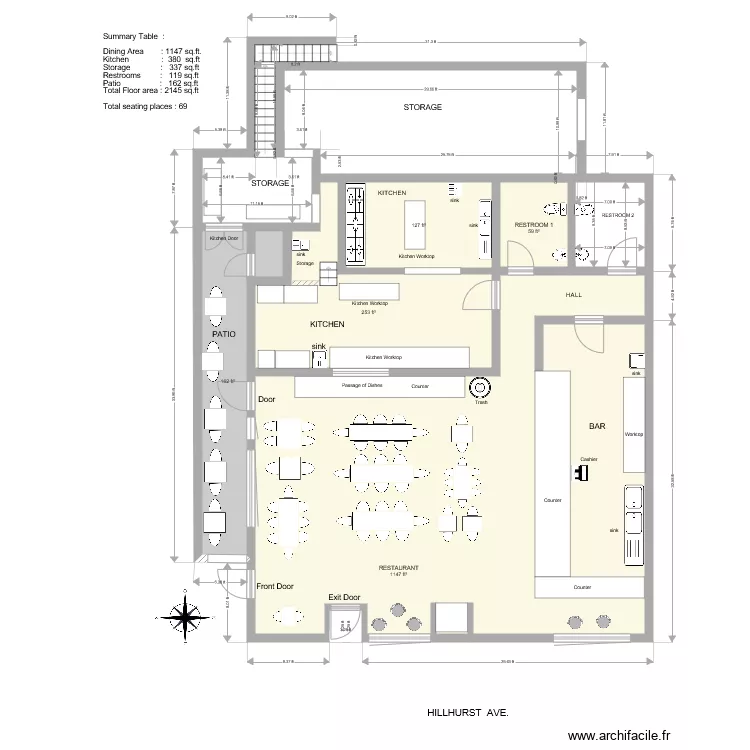 losfeliz. Floor plan with 