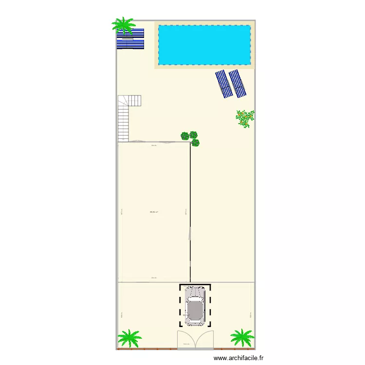 SERENA PLAN ALL IN. Floor plan with 