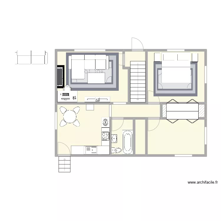 Herm Ct. Floor plan with 