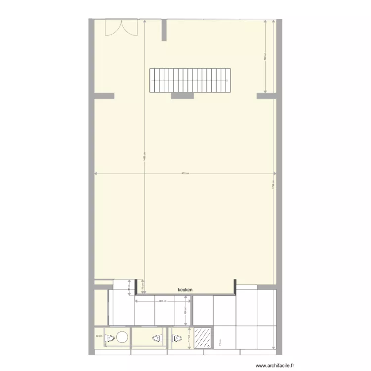 94B BGG plafond. Floor plan with 