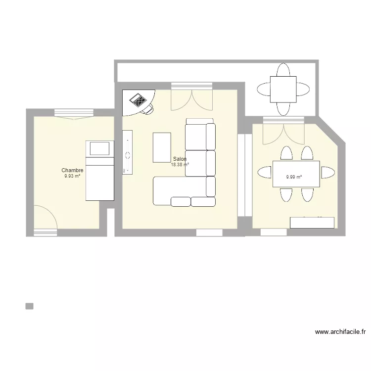 Appartement. Floor plan with 