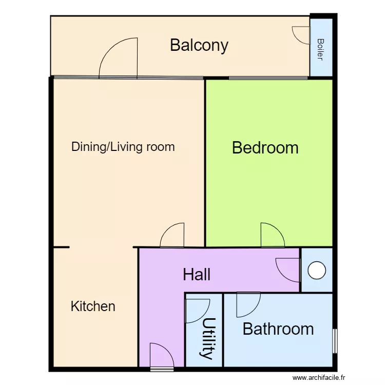 Plan 9aa. Floor plan with 