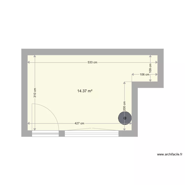 SARIA . Floor plan with 