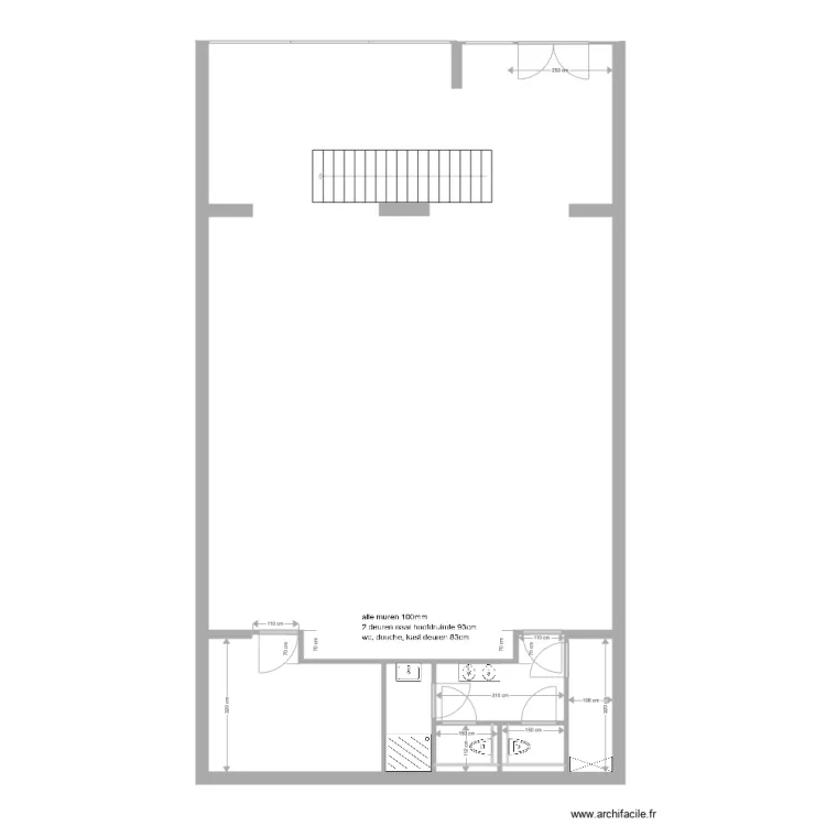 cruquiusBasBgg3 alternatief. Floor plan with cruquiusBasBgg3 alternatief. Floor plan with