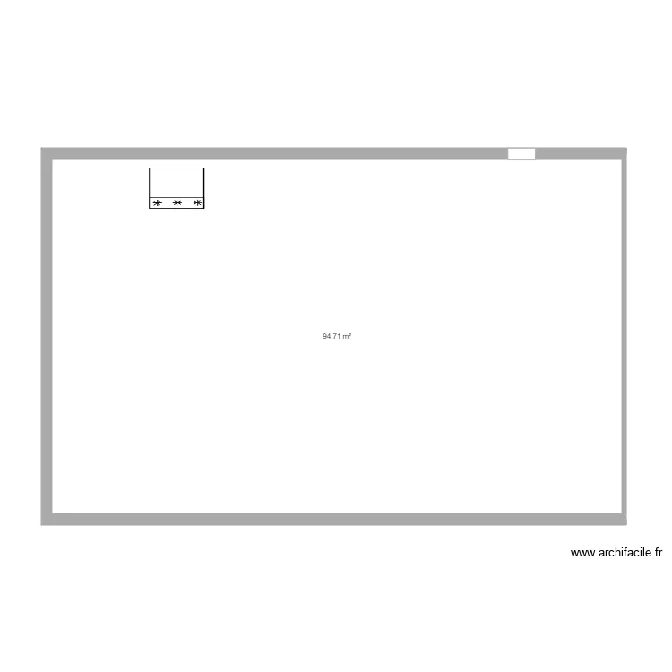 vivienda. Floor plan with 