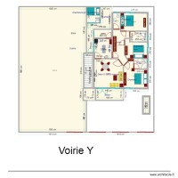 vue en plan Callixte Nyabugete IV fosse septique