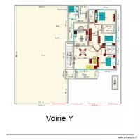 vue en plan Callixte Nyabugete IV fosse septique