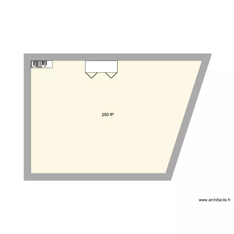 Bella Ridge Cabin. Floor plan with 