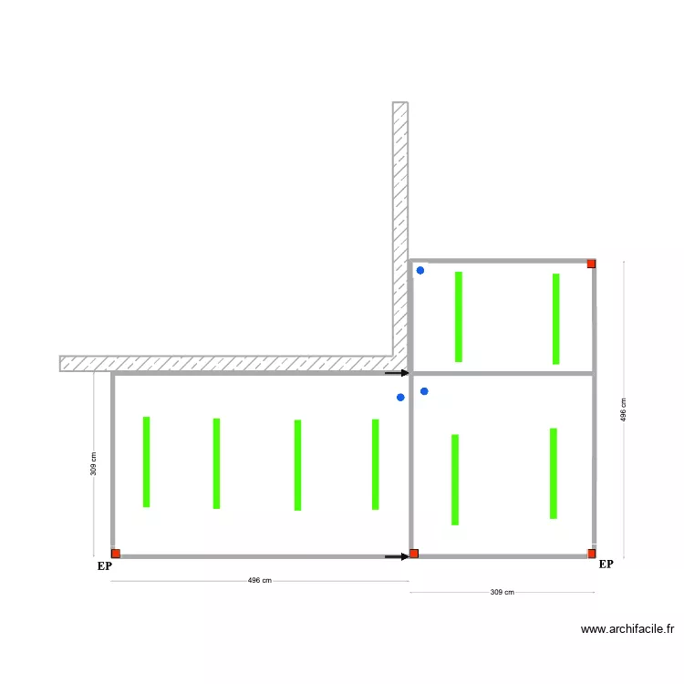 Gilbert Gon&ccedil;alves 2e appartement . Floor plan with 