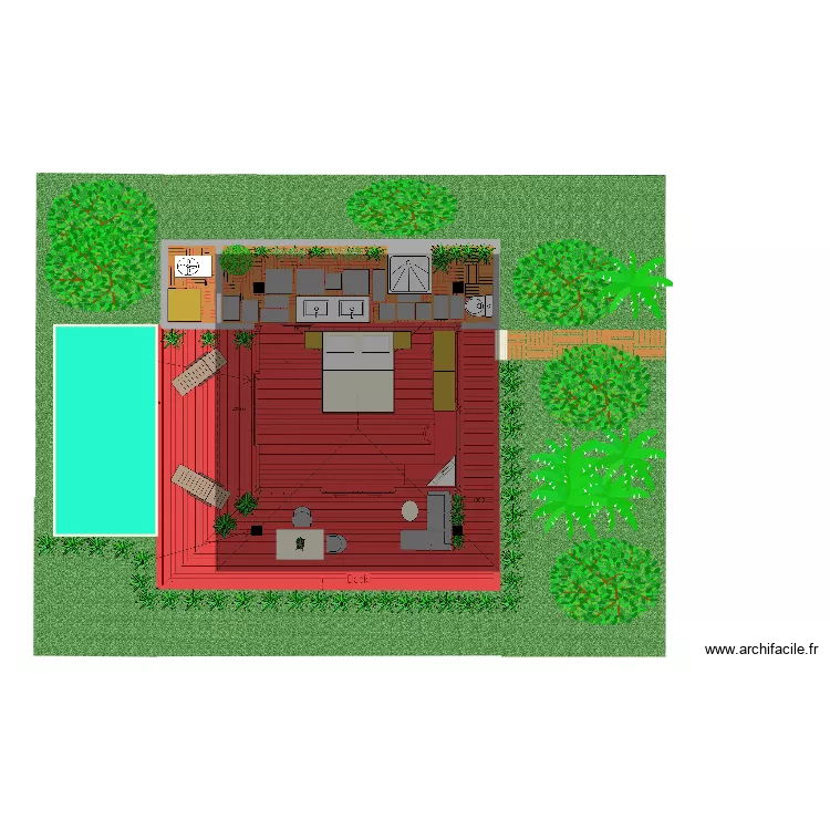 VILLA 14 . Floor plan with 