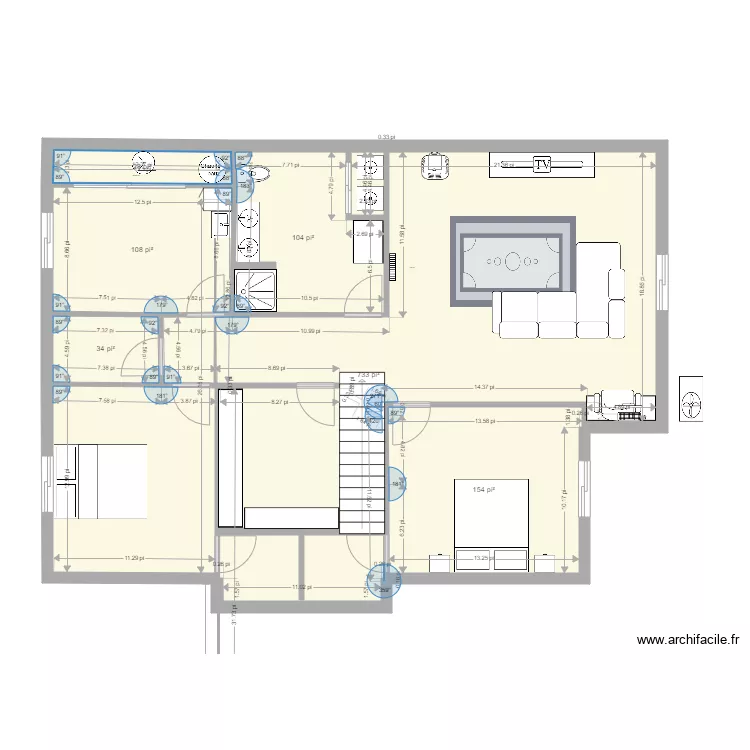 SIMON 3. Floor plan with 
