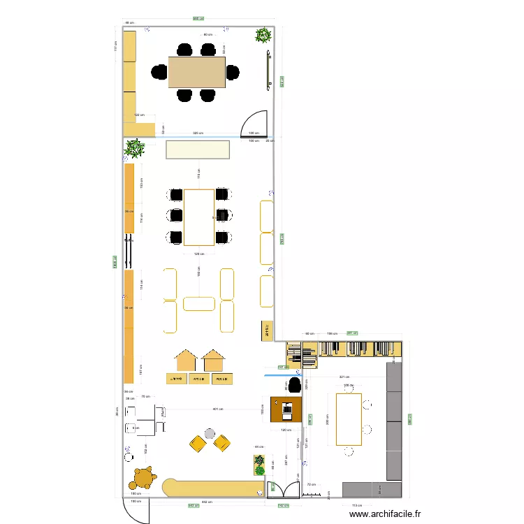 1206 Layout. Floor plan with 