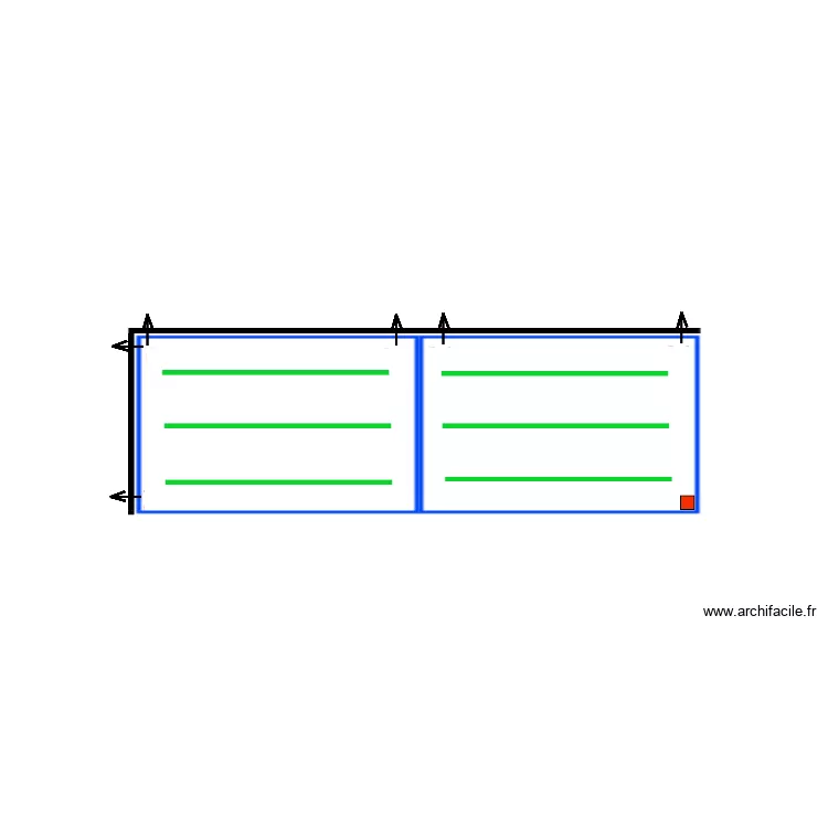 Alexandre Rocha. Floor plan with 